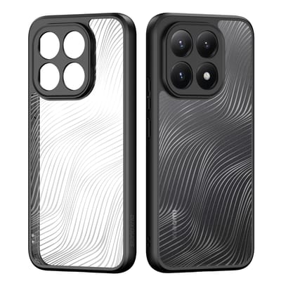 Dux Ducis Hoesje - Geschikt voor Xiaomi 15T Hoesje - Dux Ducis Aimo Series - Transparant TPU Back Cover - Zwart