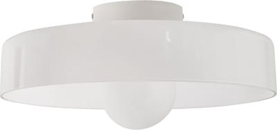 LUGUSE - Plafondlamp - Wit - Glas