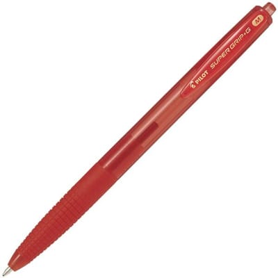 Balpen PILOT Super Grip G medium rood