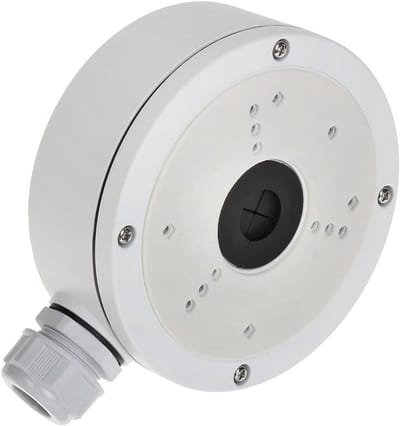 Bewakingscamera Aansluitdoos - Camera Doos - Camera Installatie - Waterdicht Aluminium - 15.8 cm - Wit