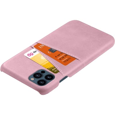 Comfycase iPhone 13 Pro Max Card Case Hoesje met Pasruimte Roségoud