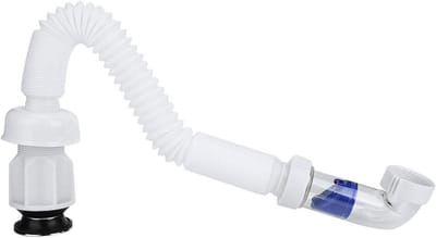 Flexibele Afvoerpijp - Gootsteen Afvoer - Sanitair Problemen Oplossen - Verstelbaar Rimpelontwerp - 40mm Diameter