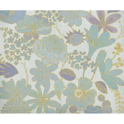 Fotobehang Groovy Bloom - Meerkleurig - 2,50m X 300cm
