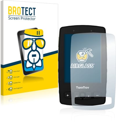 Screenprotector voor TwoNav Aventura 2 Beschermglas transparant