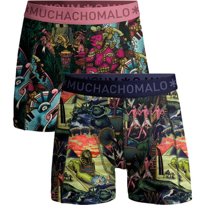 Muchachomalo Boxershort Heren – 2 Pack – 95% Katoen – Heren Ondergoed – Kleding – Stevig Ondergoed – Onderbroeken Heren