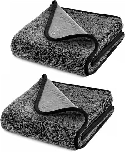 Tweedelig set - Reinigingsdoeken - 40 x 60 cm - Supersterke reinigingskracht - Geschikt voor doucheruimtes en badkamers - Type A