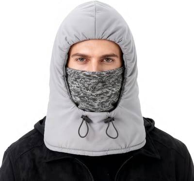 Winter Balaclava Hoofddeksel voor Mannen en Vrouwen - Waterdicht, Winddicht en Thermisch Gezichtsmasker voor Fietsen, Skiën en Wandelen - Volledige Bedekking en Nekwarmer, One Size