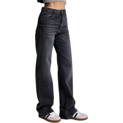 It's Basic - STRAIGHT MID RISE JEANS