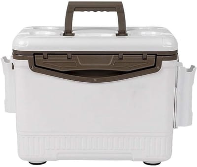 Viskist - Opbergbox Visser - Vismateriaal Opbergen - Isolerende Functionaliteit - 20L Capaciteit - Grijs