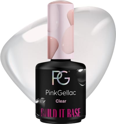Pink Gellac Builder Gel - Build it Base Transparant - Transparante Gellak - Pink GellacÂ´s Versie van Builder in a Bottle - 15 ml