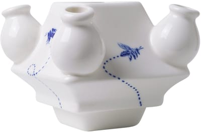 Tulpenvaas Stapelgekte - Bezige bij - midden - 10 cm