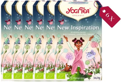 Yogi tea New Inspiration Bio - tray: 6 stuks