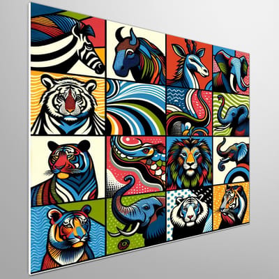 Kunstprint | Wanddecoratie | Forex | 100 × 100 cm