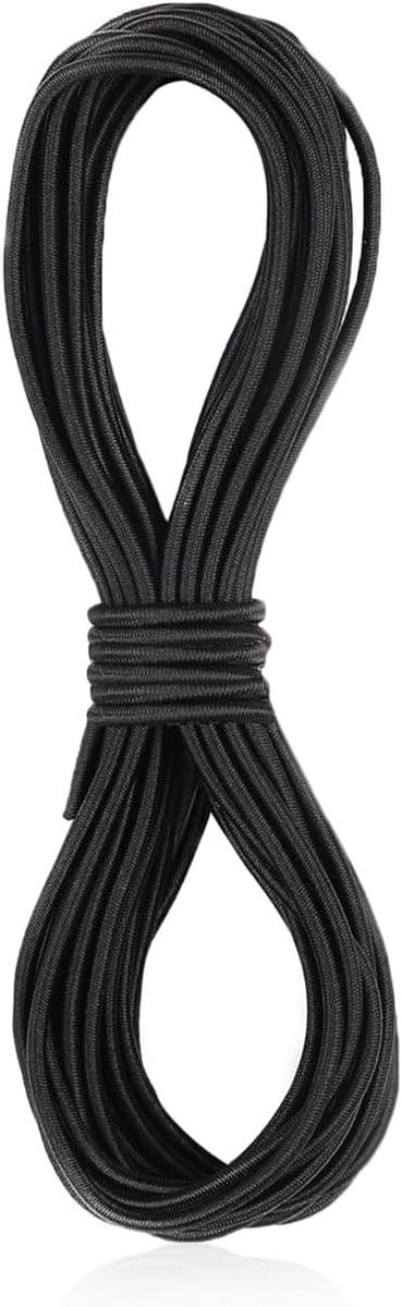 Multifunctionele 3 mm Rubber Touw van 20 M voor Camping, DIY Projecten en Bagagevervoer