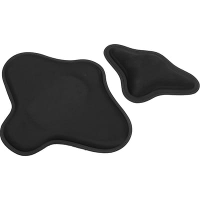 2 Stuks Schuim Lendensteun Liposuctie Abdominale Rugplank Postoperatieve Taille Compressieplank voor black