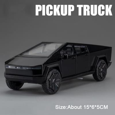 1:32 Pick-up Modèle Voiture Jouet Carrosserie Alliage Pneus Caoutchouc Haute Simulation Modèles Véhicules Tout-Terrain Jouets à Ramener Décoration de Table