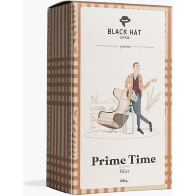 Black Hat Coffee Prime Time Filter 250g