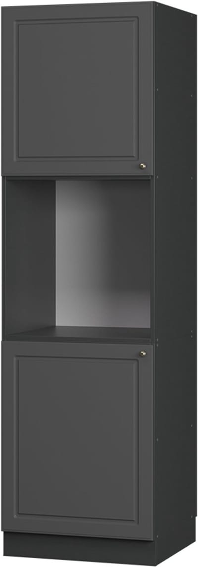 Vicco Fame-Line Ovenombouwkast – 60 cm open Anthrazit-Gold Landhaus