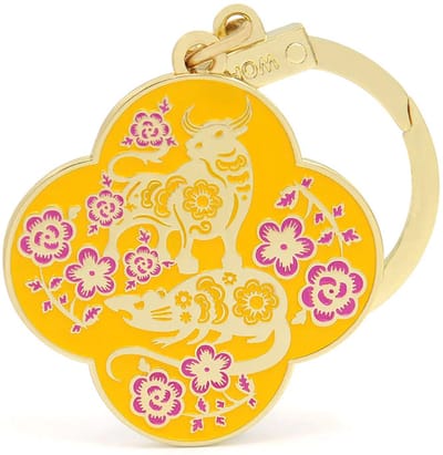 Sleutelhanger Secret Friend Amulet (Rat/Rat & Os/Ox)