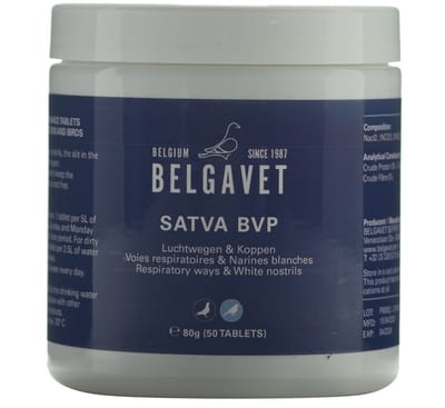 Belgavet Satva BVP 200 tabletten - voor postduiven