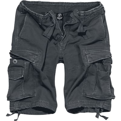 Brandit Shorts - Vintage Shorts - S tot 7XL - voor Mannen - antraciet