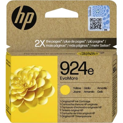 Inktcartridge HP 4K0U9NE 924E Evomore geel