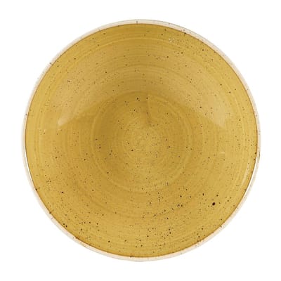 Churchill Stonecast Mustard Lotus Evolve Coupe Kom 18.4cm (12 stuks)