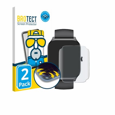 BROTECT - Screenprotector voor CASCHO P125 1.85" - Folie Beschermfolie matte volledig dekking 2 Stuks