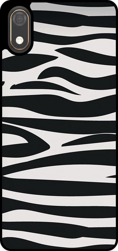 Smartphonica Telefoonhoesje Geschikt voor Huawei Y5 (2019) met zebra opdruk - TPU backcover case zebra design - Zwart Wit geschikt voor Huawei Y5 (2019)