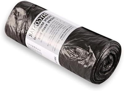 Vuilniszakken - Afvalzakken - Hygiënisch Verwijderen - Vloeistofdicht HDPE - 30 Liter 2000 Stuks - Grijs