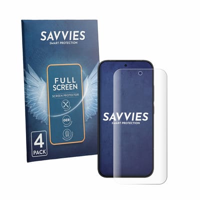 Savvies - Screenprotector voor Xiaomi Poco X8 Pro Iron Man Edition - Folie Beschermfolie transparant volledig dekking 4 Stuks