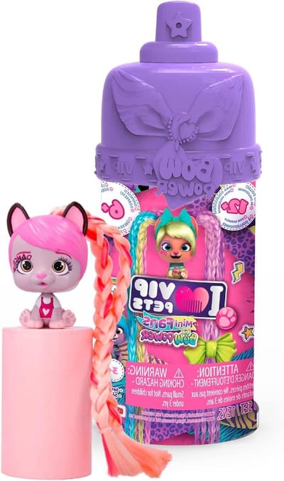 Verrassingspop - Verzamelpop Honden - Kapsels Creëren - Urban Look - 6.5 cm - Meerkleurig