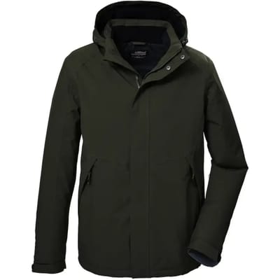 Killtec Kow 4 Men Jacket - Winterjas - Heren - Donkergroen - Maat XL