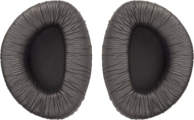 Somstyle Oorkussens Geschikt Voor Sennheiser RS160 / RS170 / RS180 / HDR160 / HDR170 & HDR180 - 2 Stuks - Zacht Foam - Eiwitleer - Zwart
