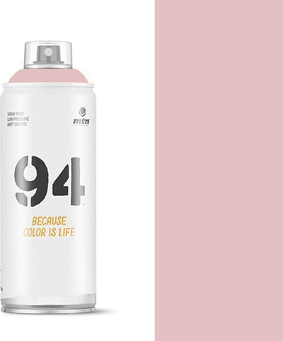 MTN94 Boreal Roze spuitverf - 400ml lage druk en matte afwerking