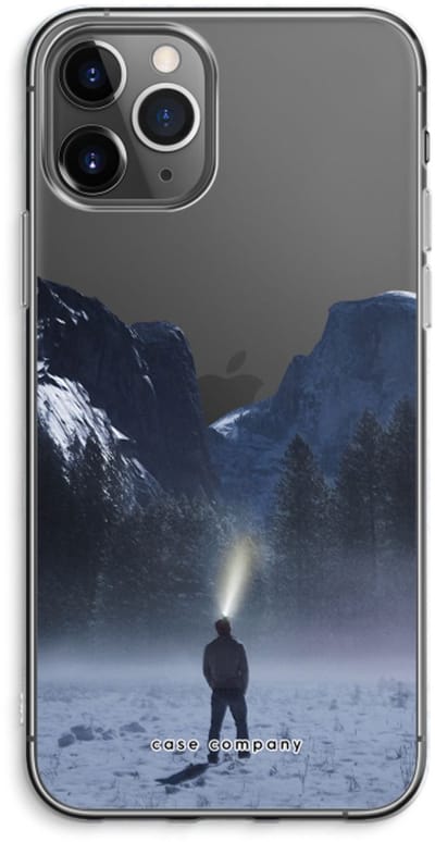 Case Company® - Hoesje geschikt voor iPhone 11 Pro Max hoesje - Wanderlust - Soft Cover Telefoonhoesje - Bescherming aan alle Kanten en Schermrand