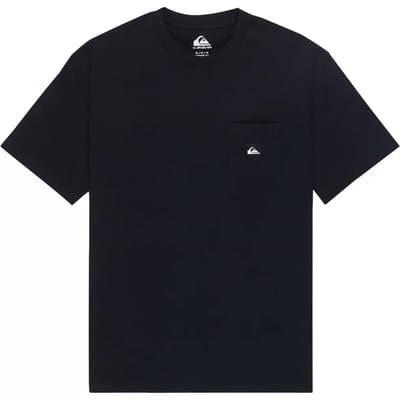 Quiksilver Salt Water Pocket T-shirt Met Korte Mouwen Zwart L Man