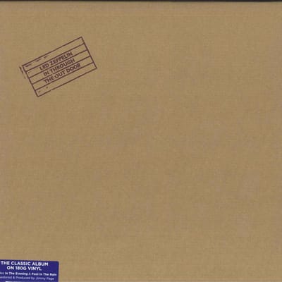 LP Plaat LED ZEPPELIN  In Through The Out Door180g 8122796574 Swan Song 2015 Europa Rock