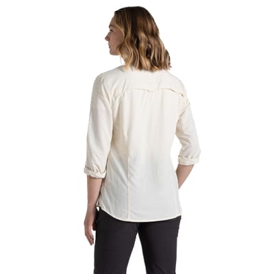 Craghoppers Dames/Dames Adventure III Nosilife Shirt Met Lange Mouwen (Zeezout)