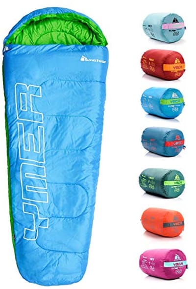 Kinderslaapzak Ultralicht voor Buiten - Comfortabele Mini Slaapzak voor Kamperen