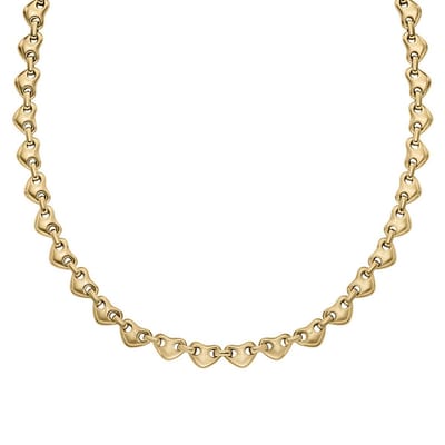 Emporio Armani EGS3330710 Dames Collier 38 cm - Goudkleurig