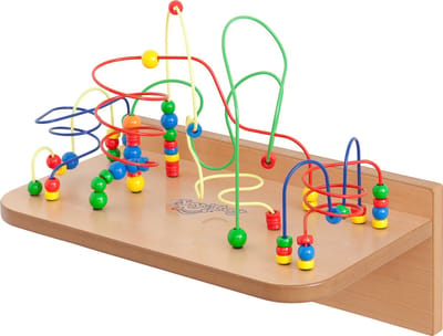 JoyToy wandspeelbord met kralen labyrinth