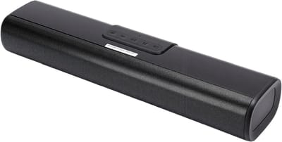 Soundbar voor TV - Home Cinema Luidspreker - Films Muziek Gaming - Verschillende Geluidsmodi - 60 Watt Vermogen - Glanzend Zwart