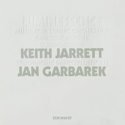 Keith Jarrett & Jan Garbarek - Luminessence (CD)