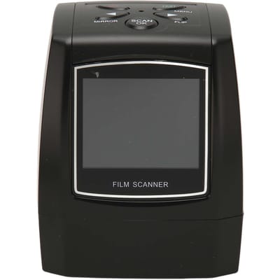 Filmscanner 2,36 inch TFT LCD 5MP JPEG Preview Afspelen Bewerken CMOS Dia Scanner voor 35mm 135mm Kleur Zwart Wit gray