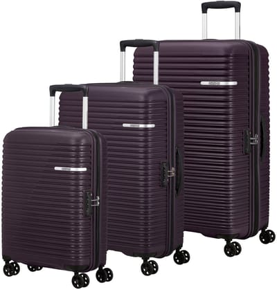 American Tourister trolley Liftoff 3 PC Set D Dark Plum donkerpaars 79cm