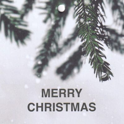 Bloemenkaartjes - 25 Stuks - Mini Kerstkaartjes – 7 x 7 cm - Bloemist – Kerstmis - Kadootjes - JK-493