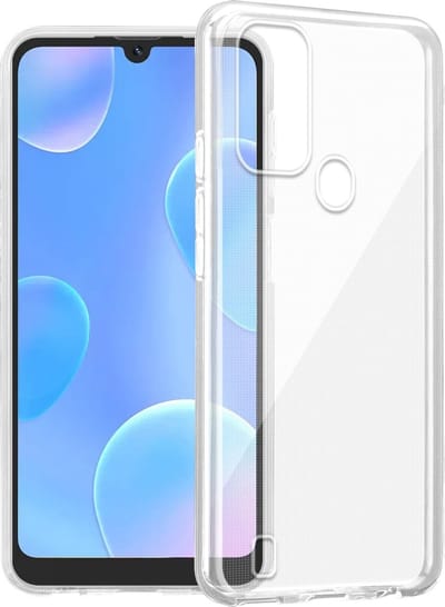 Cadorabo Hoesje geschikt voor Blackview A50 4G in VOLLEDIG TRANSPARANT - Beschermhoes gemaakt van flexibel TPU Silicone Case Cover