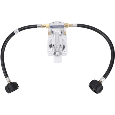 Régulateur de gaz pour camping-car à commutation automatique à 2 étages avec tuyau de raccordement de 12 pouces 250 PSI 287500 BTU pour remorques