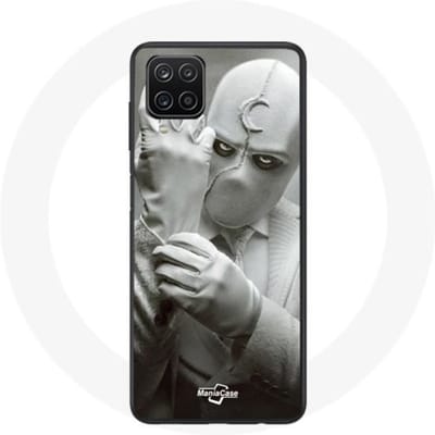 Coque pour Samsung Galaxy A12 Moon Knight Batman Affiche Nouvelle Série 2022